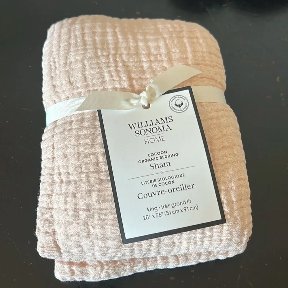 Williams Sonoma Organic Cocoon Sham